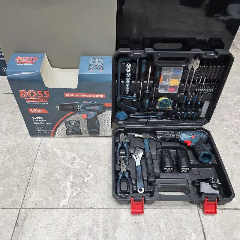 دریل پیچ گوشتی سه نظام 10 میلیمتری 18 وات باس مدل BS-261