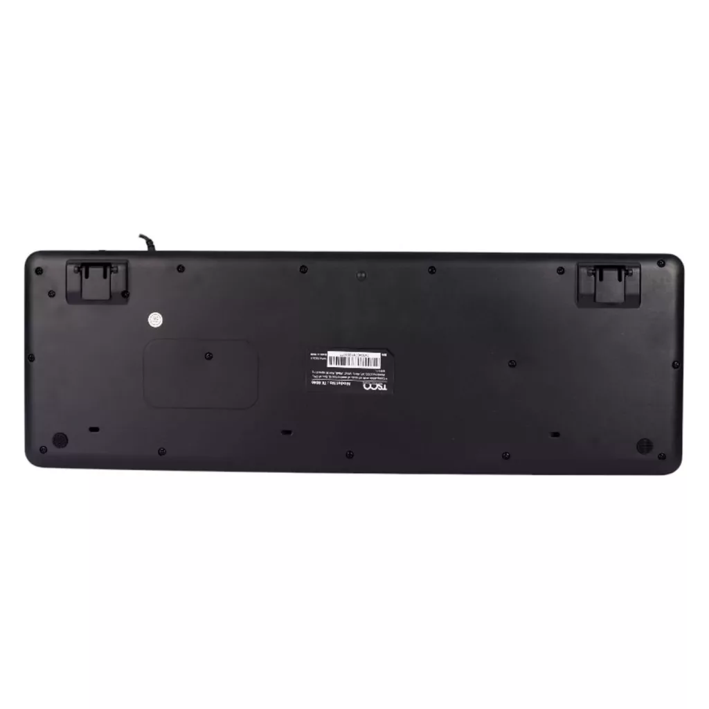 کیبورد تسکو مدل TK 8046،سوییچ ممبران، Full-size، نورپردازی RGB