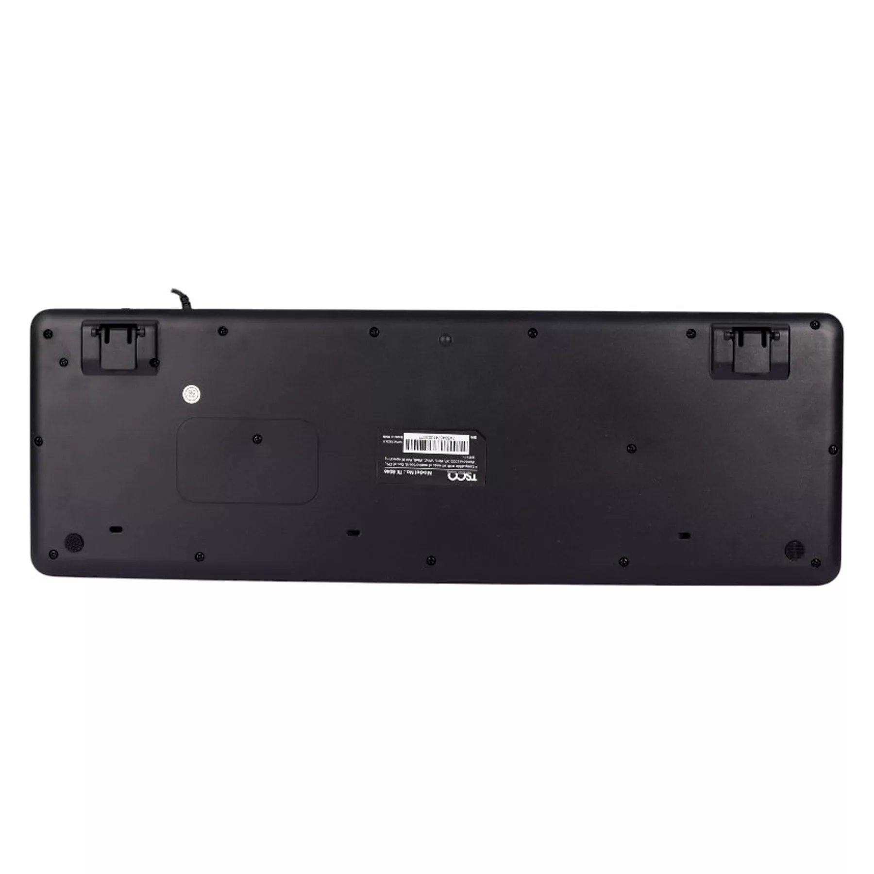 کیبورد تسکو مدل TK 8046،سوییچ ممبران، Full-size، نورپردازی RGB