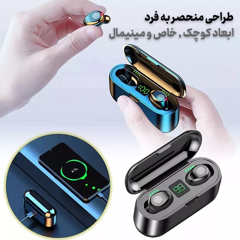 هدفون بلوتوثی مدل F12 PRO