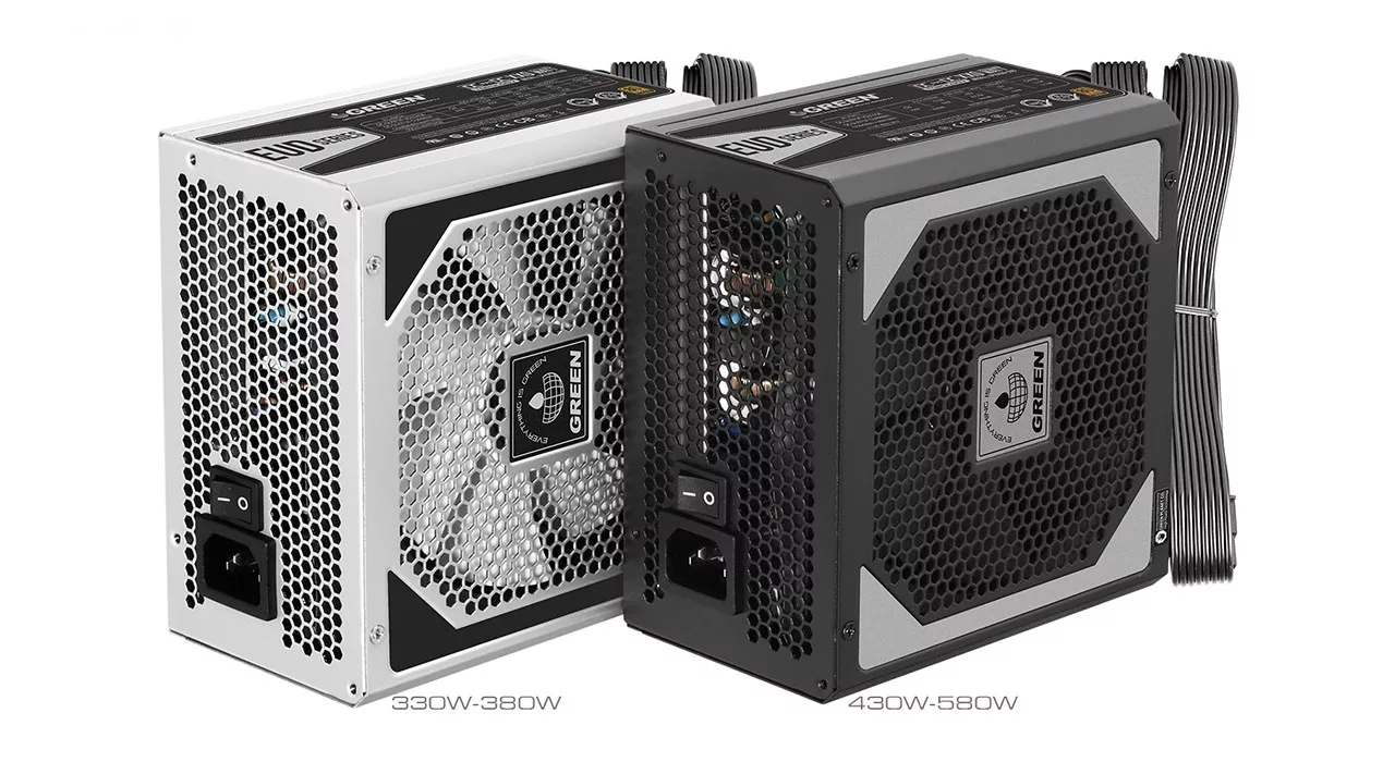 منبع تغذیه کامپیوتر گرین مدل GP430A-EUD