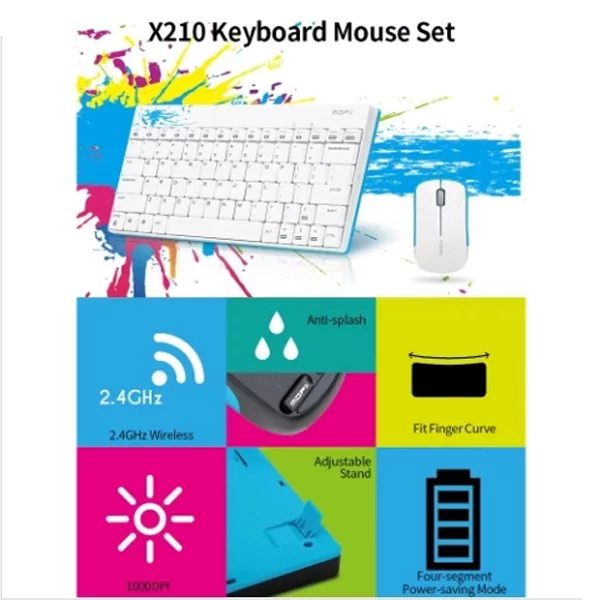 مینی کیبورد و موس مافی مدل X210