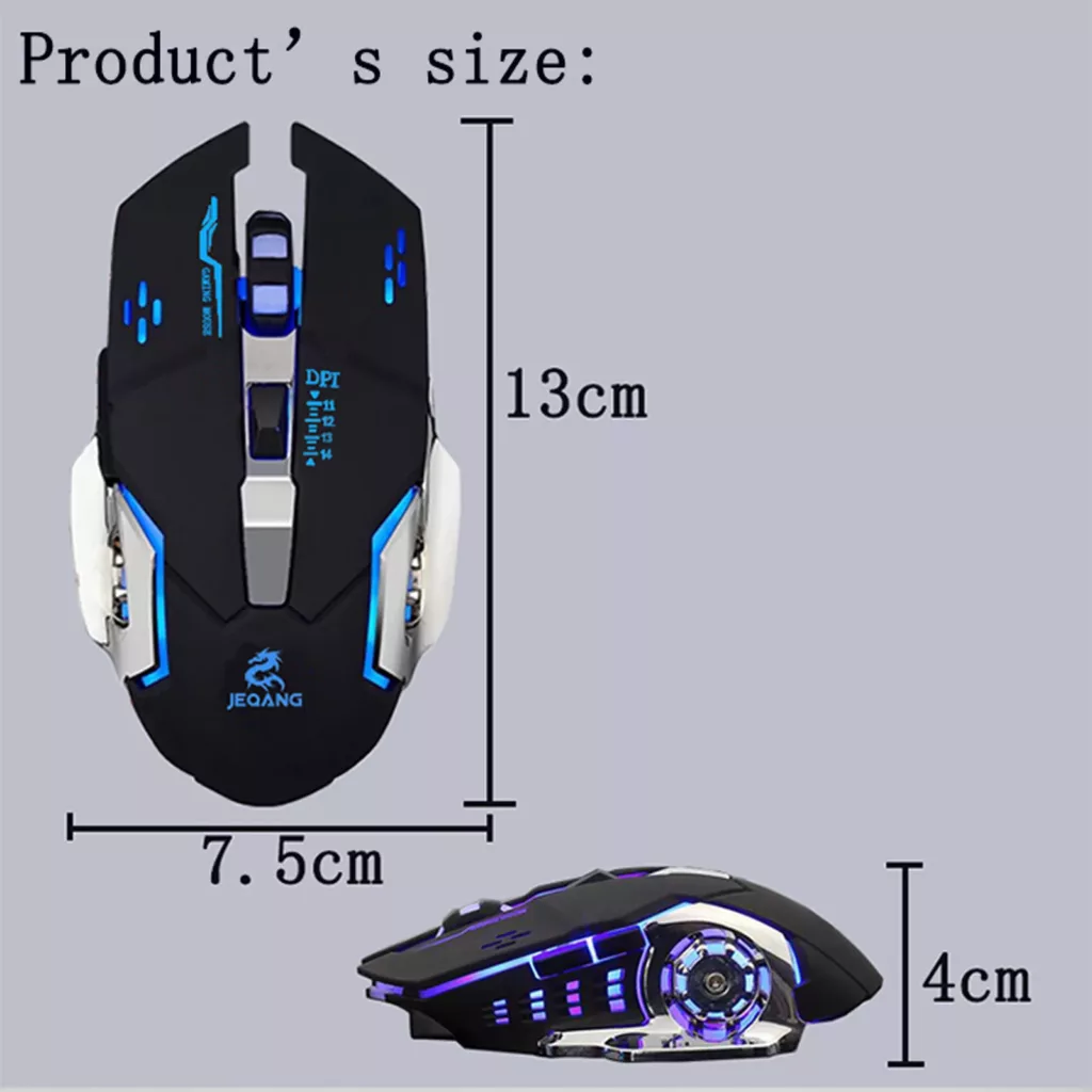 ماوس بی سیم مخصوص بازی مدل JW-220