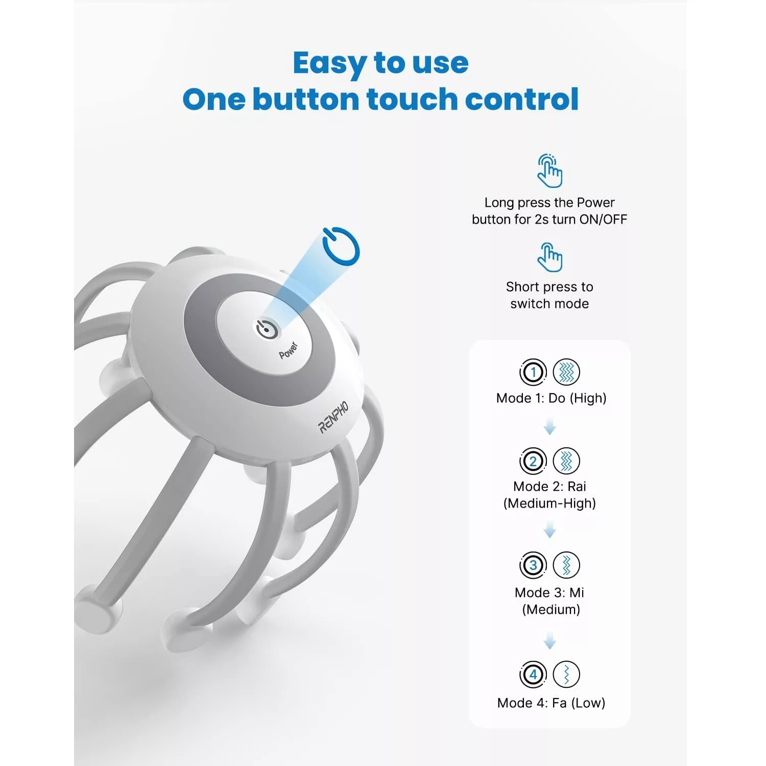 ماساژور سر رنفو مدل RF-45