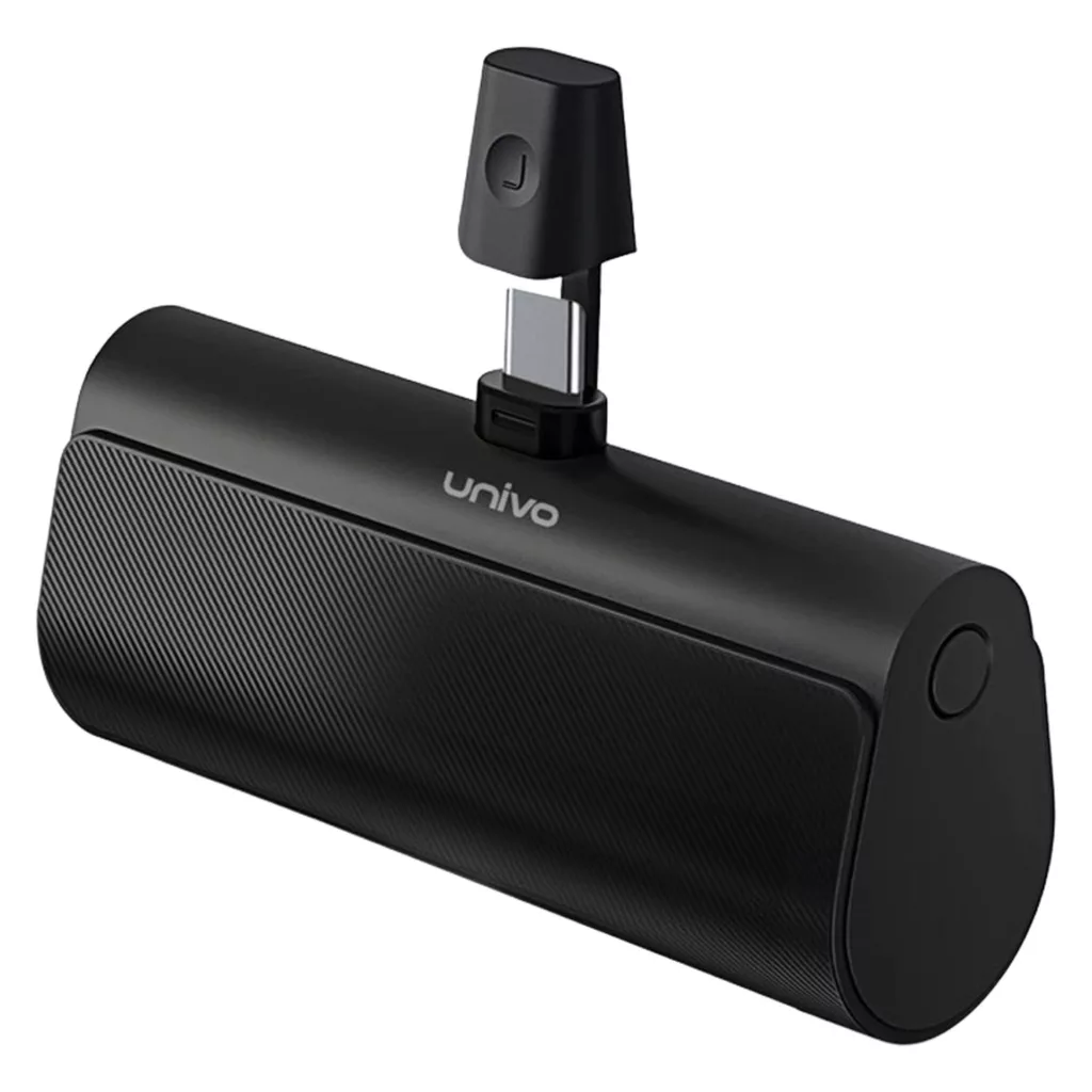 پاوربانک یونیوو مدل UN5000 USB-C ظرفیت 4500 میلی آمپر ساعت