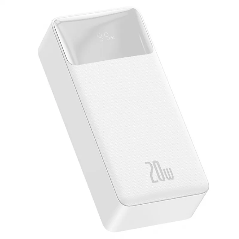 پاوربانک باسئوس مدل PD20W ظرفیت 30000 میلی آمپر ساعت