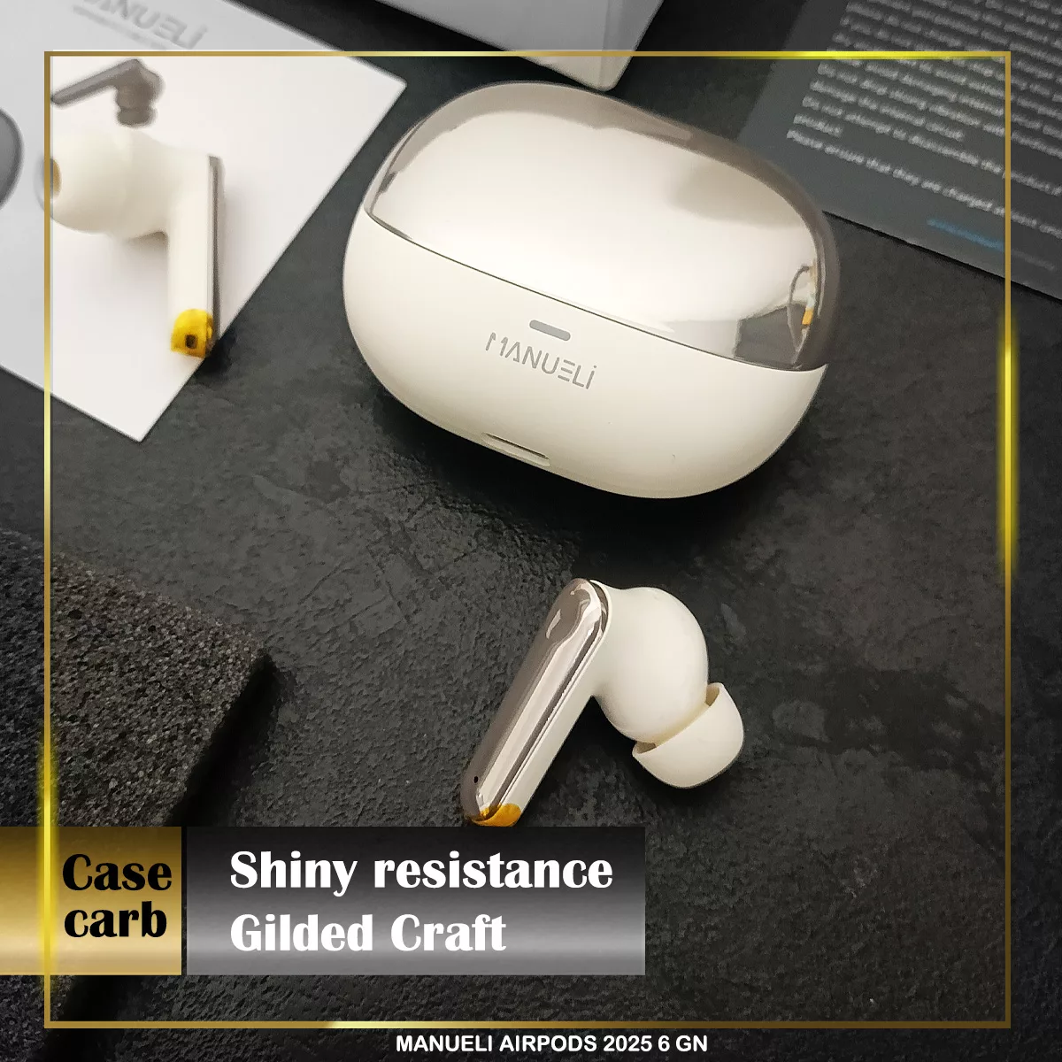 هدفون بلوتوثی مانوئلی مدل AIRPOD2025 6 GN