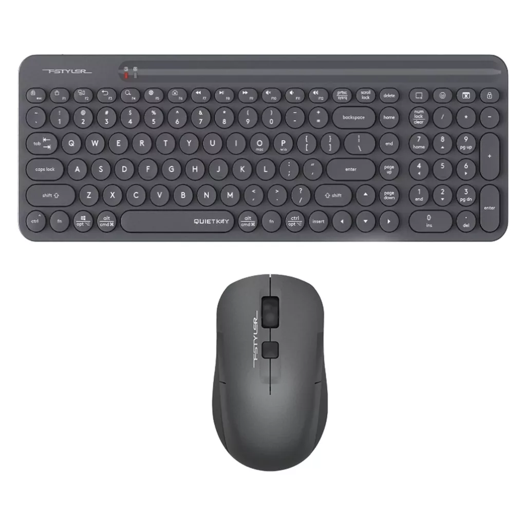 کیبورد و ماوس بی سیم ای فورتک مدل FG_33OO_AIR2