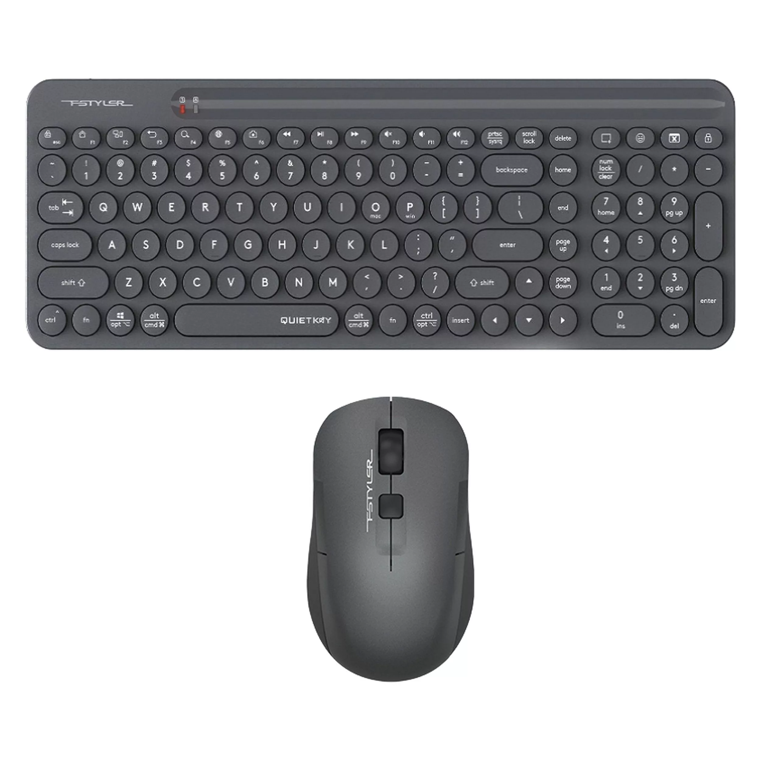 کیبورد و ماوس بی سیم ای فورتک مدل FG_33OO_AIR2
