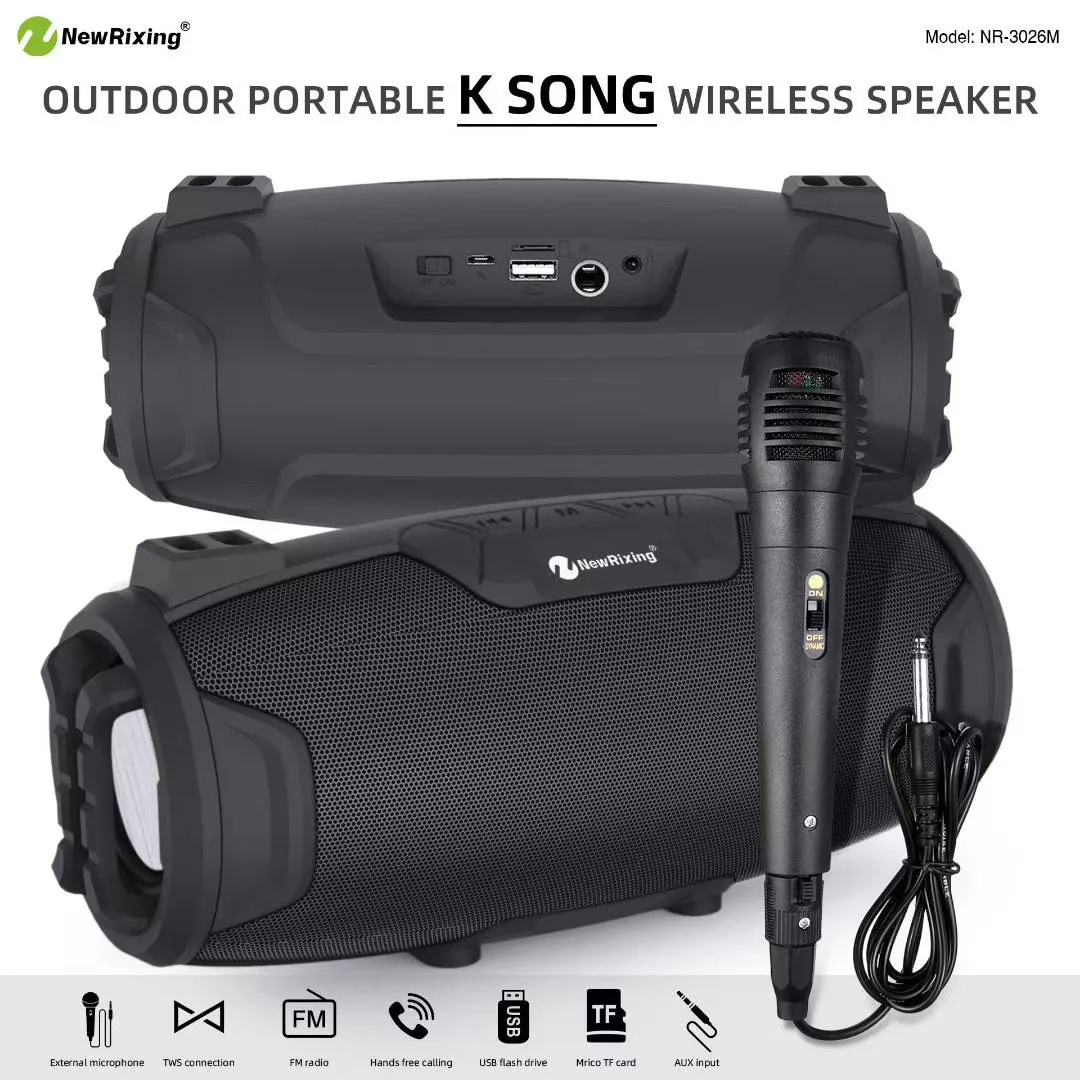 اسپیکر بلوتوثی قابل حمل نیوریکسینگ مدل NR-3026M