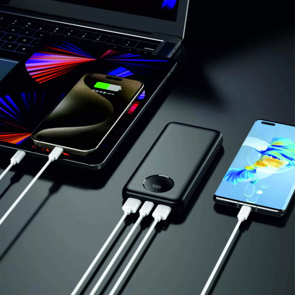 پاوربانک لاموکس مدل AD-P21 ظرفیت 10000 میلیآمپرساعت