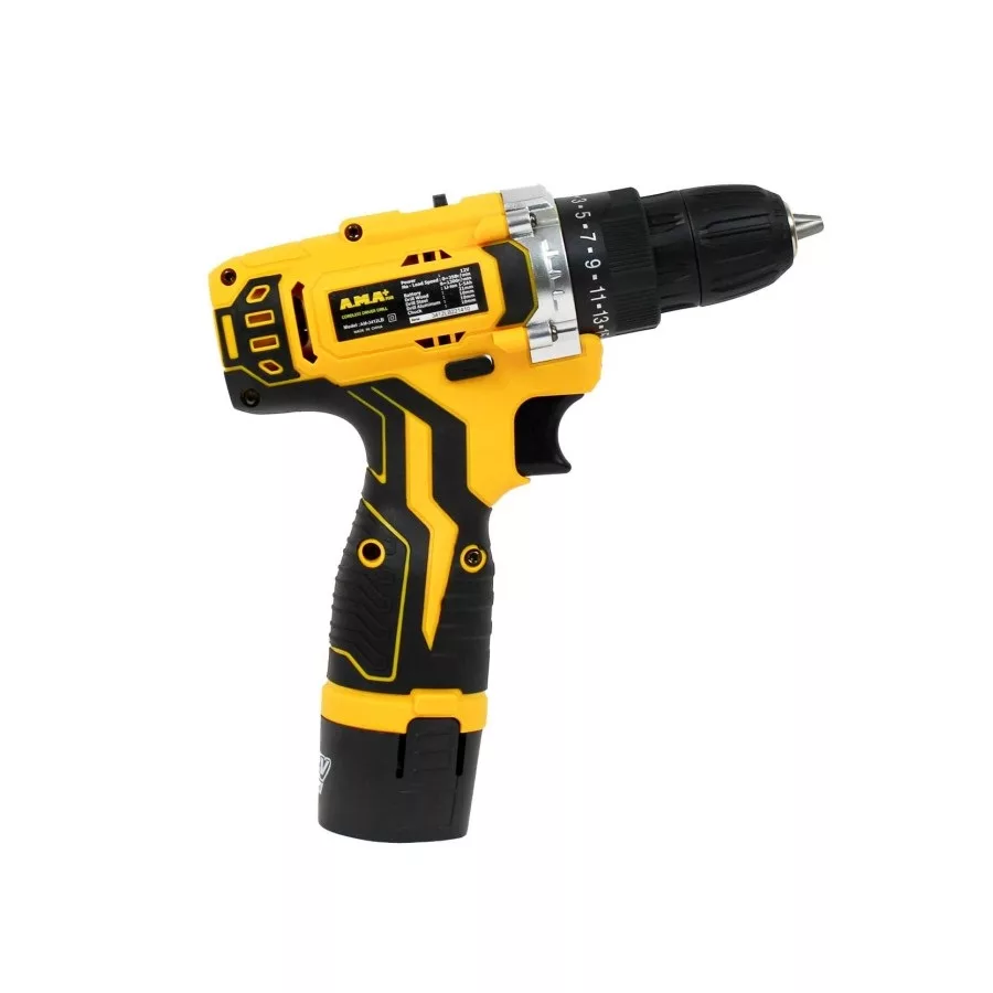 مجموعه 28 عددی دریل پیچگوشتی شارژی آما پلاس مدل 3412LB