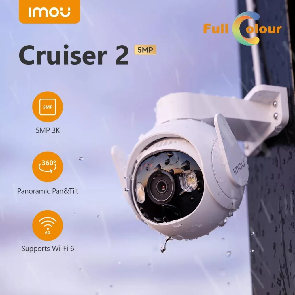 دوربین مداربسته تحت شبکه آیمو مدل Cruiser2 5MP/3K