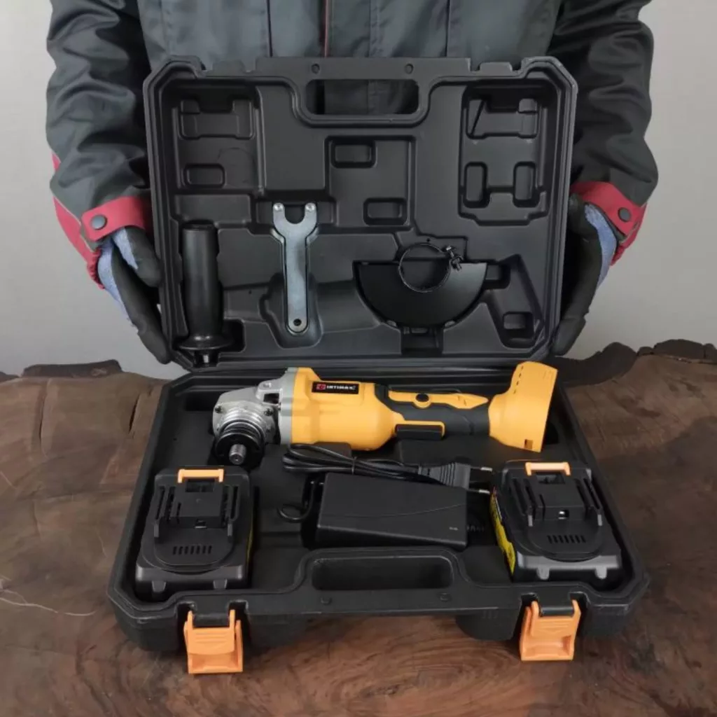 مینی فرز شارژی صنعتی اینتیمکث کد 04633 مدل براشلس