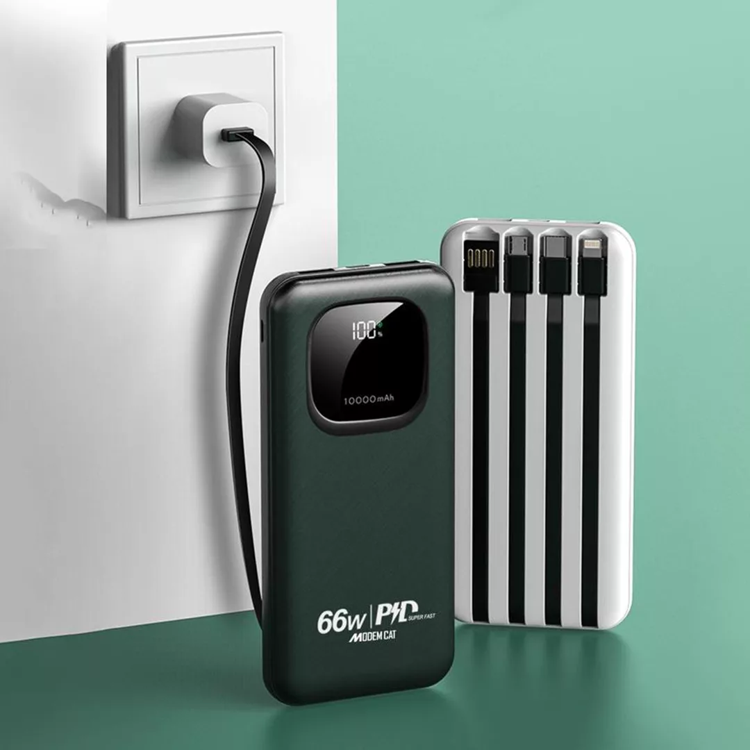 پاوربانک مودم کت مدل MPB-021 ظرفیت 10000 میلی آمپر ساعت