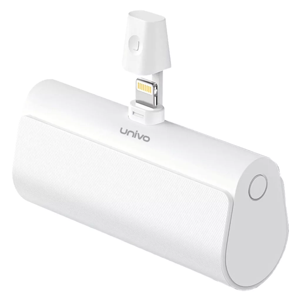 پاوربانک یونیوو مدل UN5000 Lightning ظرفیت 4500 میلی آمپر ساعت