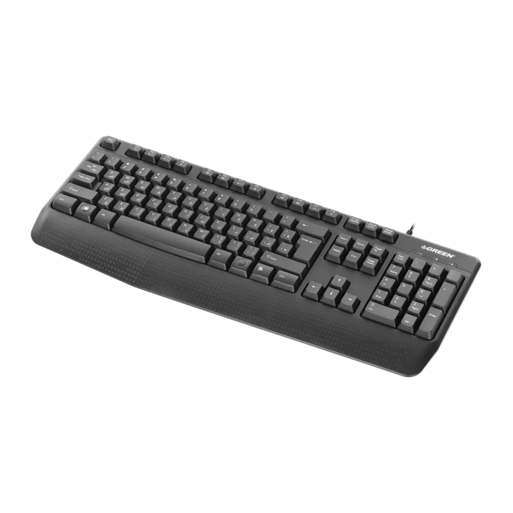 کیبورد گرین مدل GK306، سوییچ ممبران، Full-Size