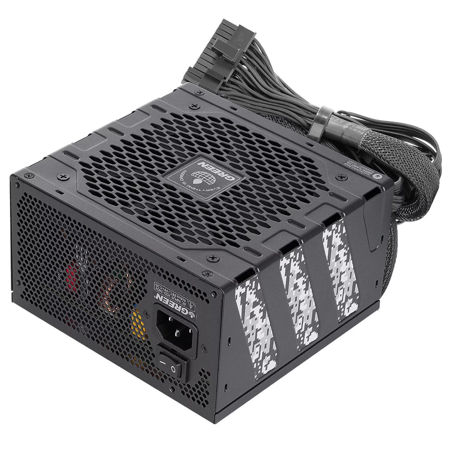 منبع تغذیه کامپیوتر 800W وات گرین مدل GP800A-GED V3.1 (ATX 3.1)
