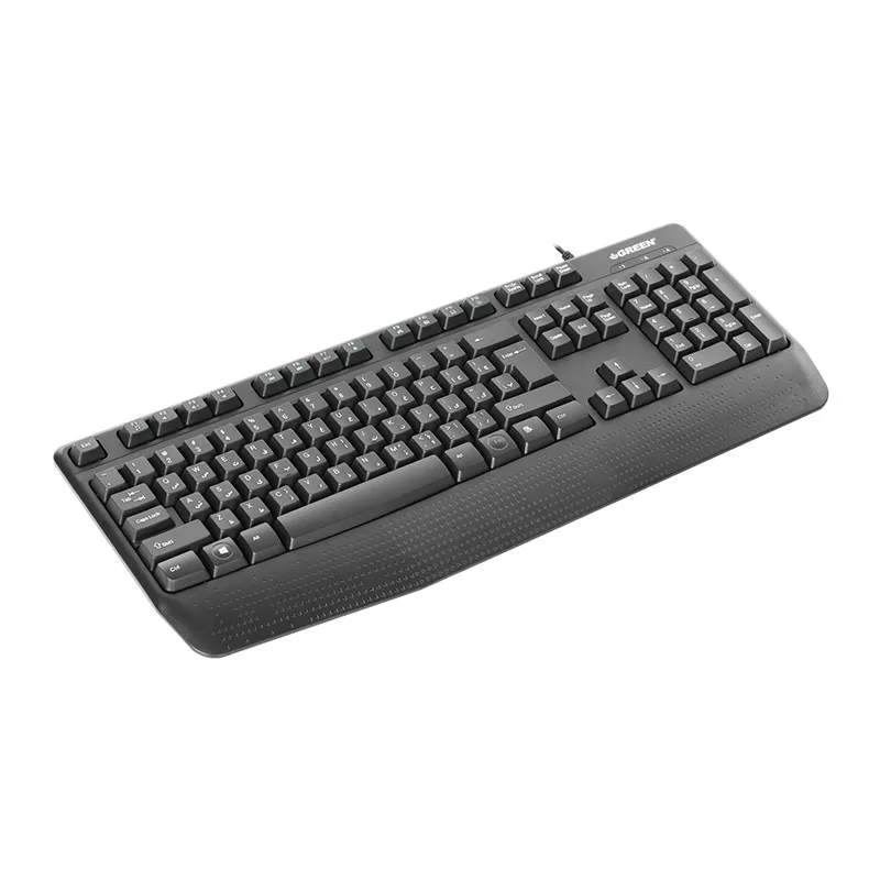 کیبورد گرین مدل GK306، سوییچ ممبران، Full-Size