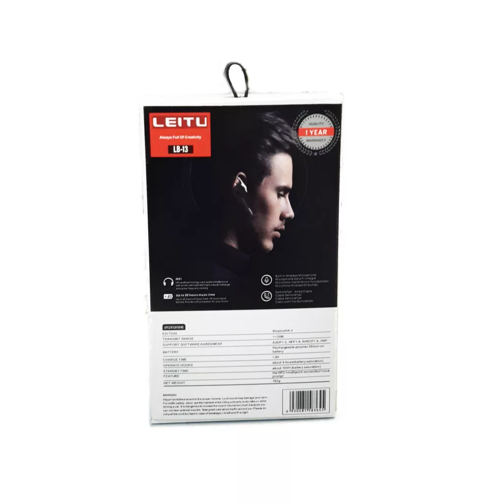 هدست بلوتوثی لیتو مدل LB-13