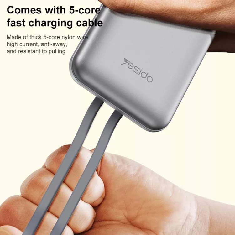 پاوربانک یسیدو مدل YP48 ظرفیت 10000 میلی آمپر ساعت