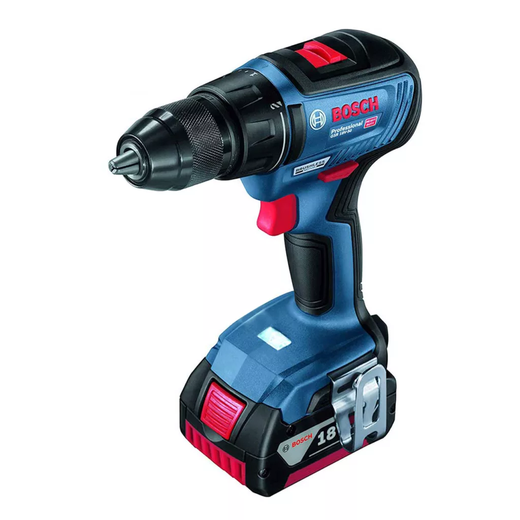 دریل شارژی بوش مدل GSR 18 V 50 Brushless motor professional