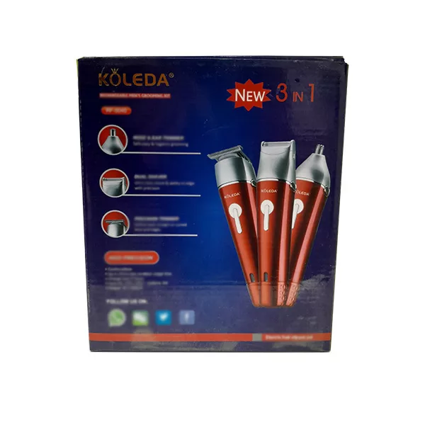 ست ماشین اصلاح موی صورت و بدن شارژی کولدا مدل RF-5040