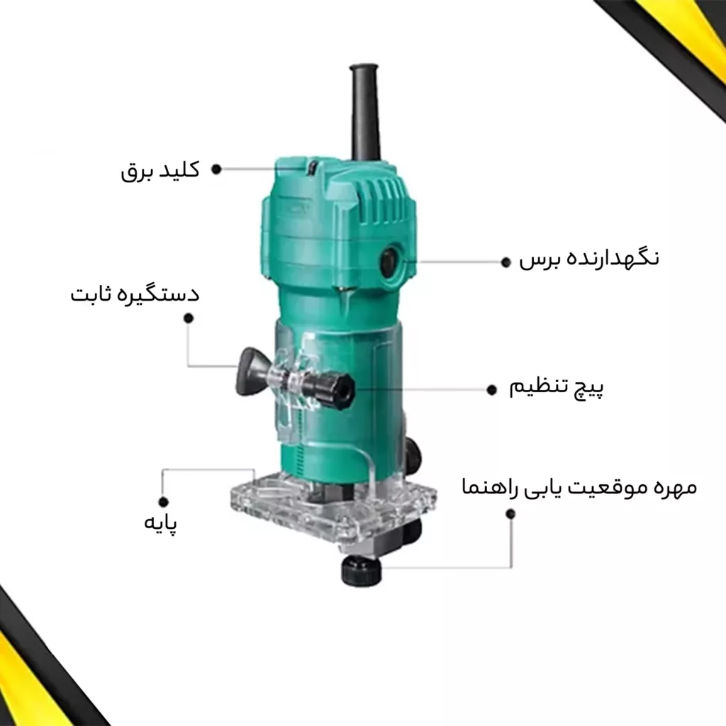 فرز نجاری دی سی ای مدل AMP03-6