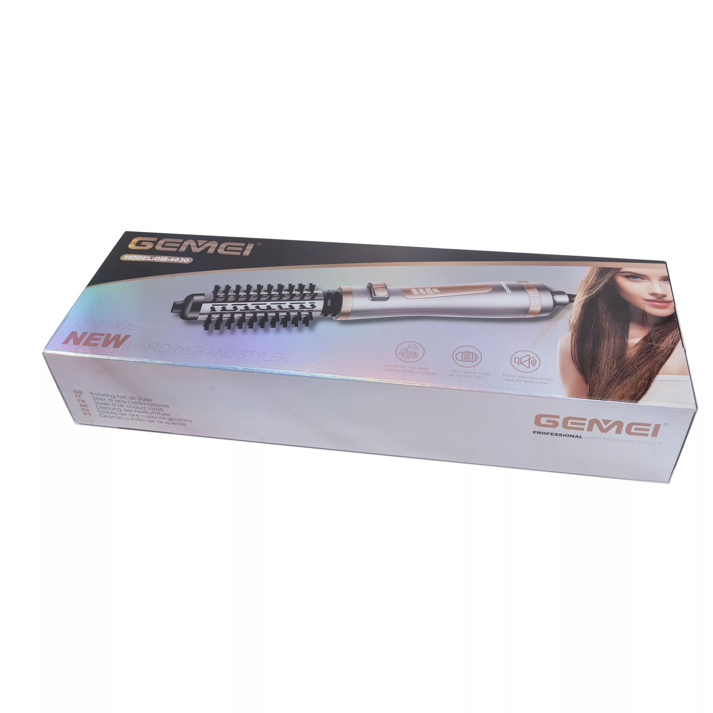 سشوار برس دار چرخشی جیمی مدل GM-4830