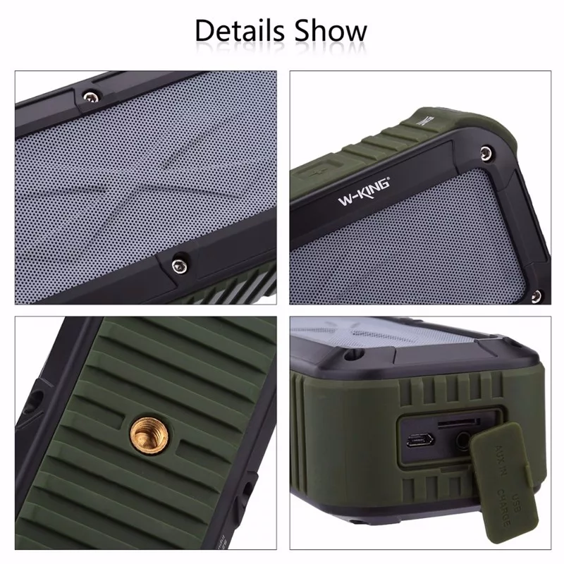 اسپیکر بلوتوثی قابل حمل دبلیو-کینگ مدل S20