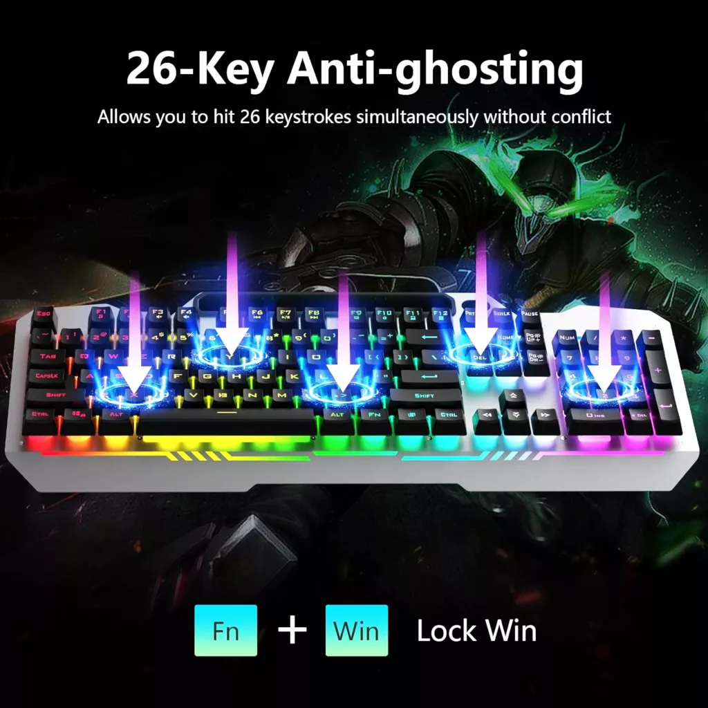 کیبورد و ماوس مخصوص بازی آئولا مدل Wind T102