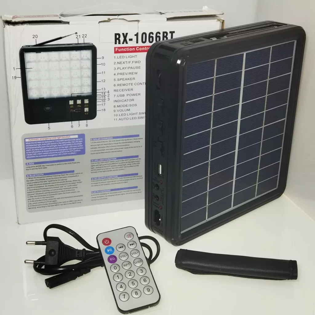 اسپیکر بلوتوثی قابل حمل گولون مدل RX-1066BT