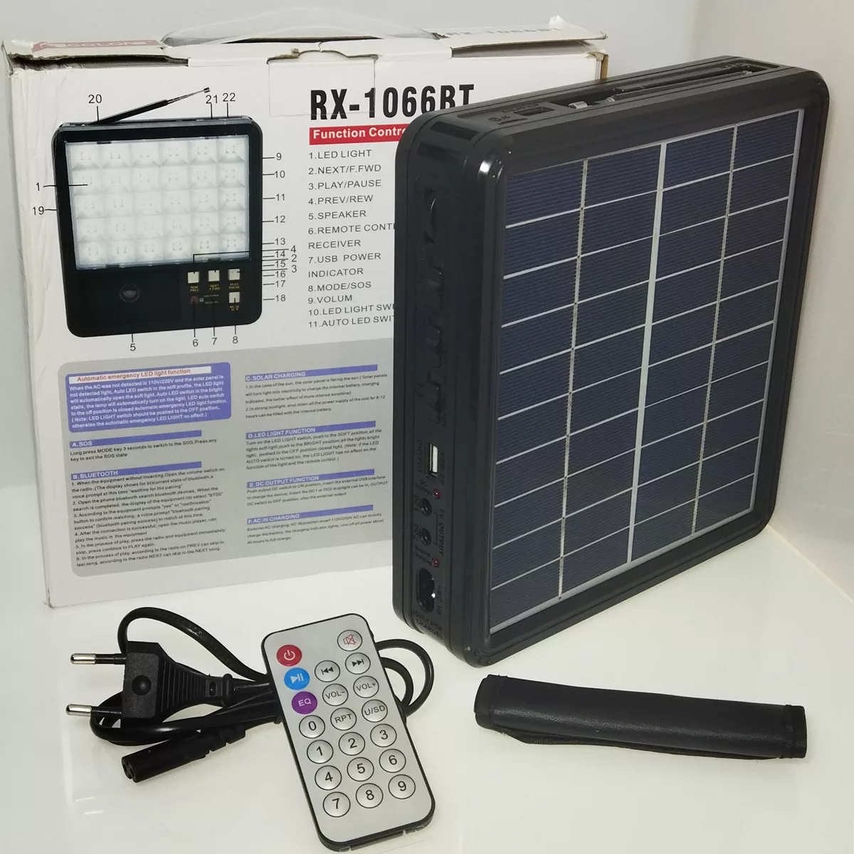 اسپیکر بلوتوثی قابل حمل گولون مدل RX-1066BT