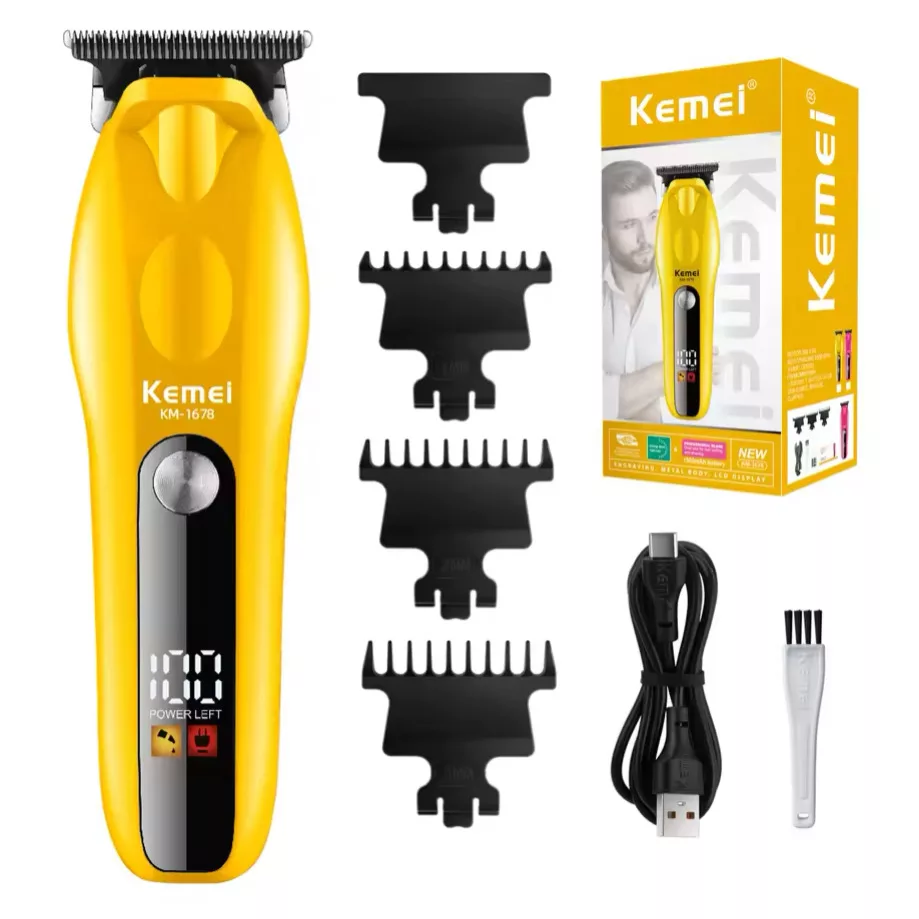 ماشین اصلاح موی سر و صورت شارژی کیمی مدل KM-1678