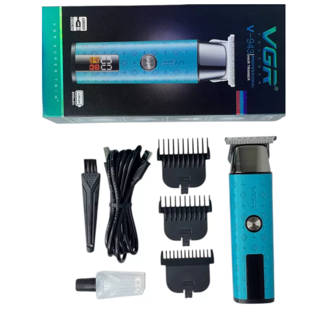 ماشین اصلاح موی سر و صورت وی جی ار مدل V-943