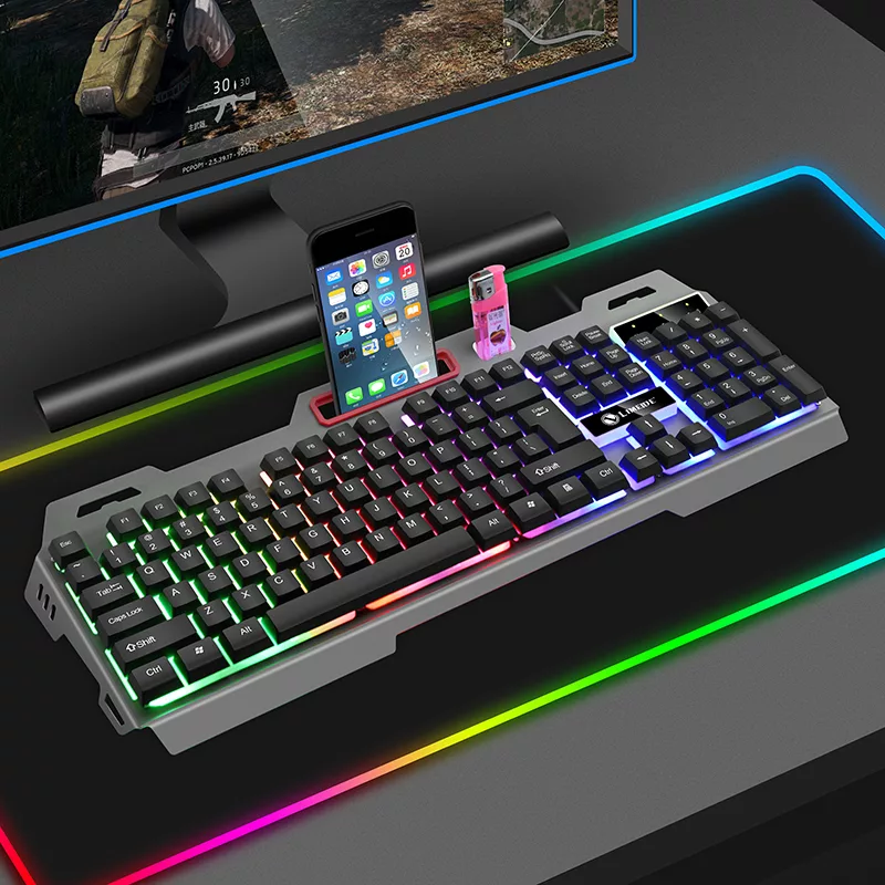 کیبورد مخصوص بازی لایماید مدل RGB-K19 کد MOBILE STAND-2024
