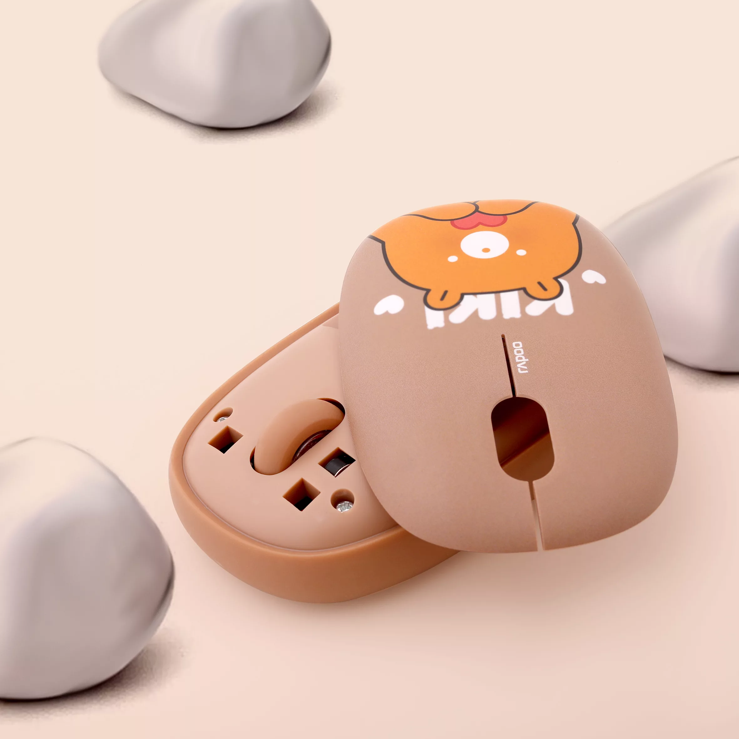 ماوس بی سیم رپو مدل M650 Silent طرحKIKI