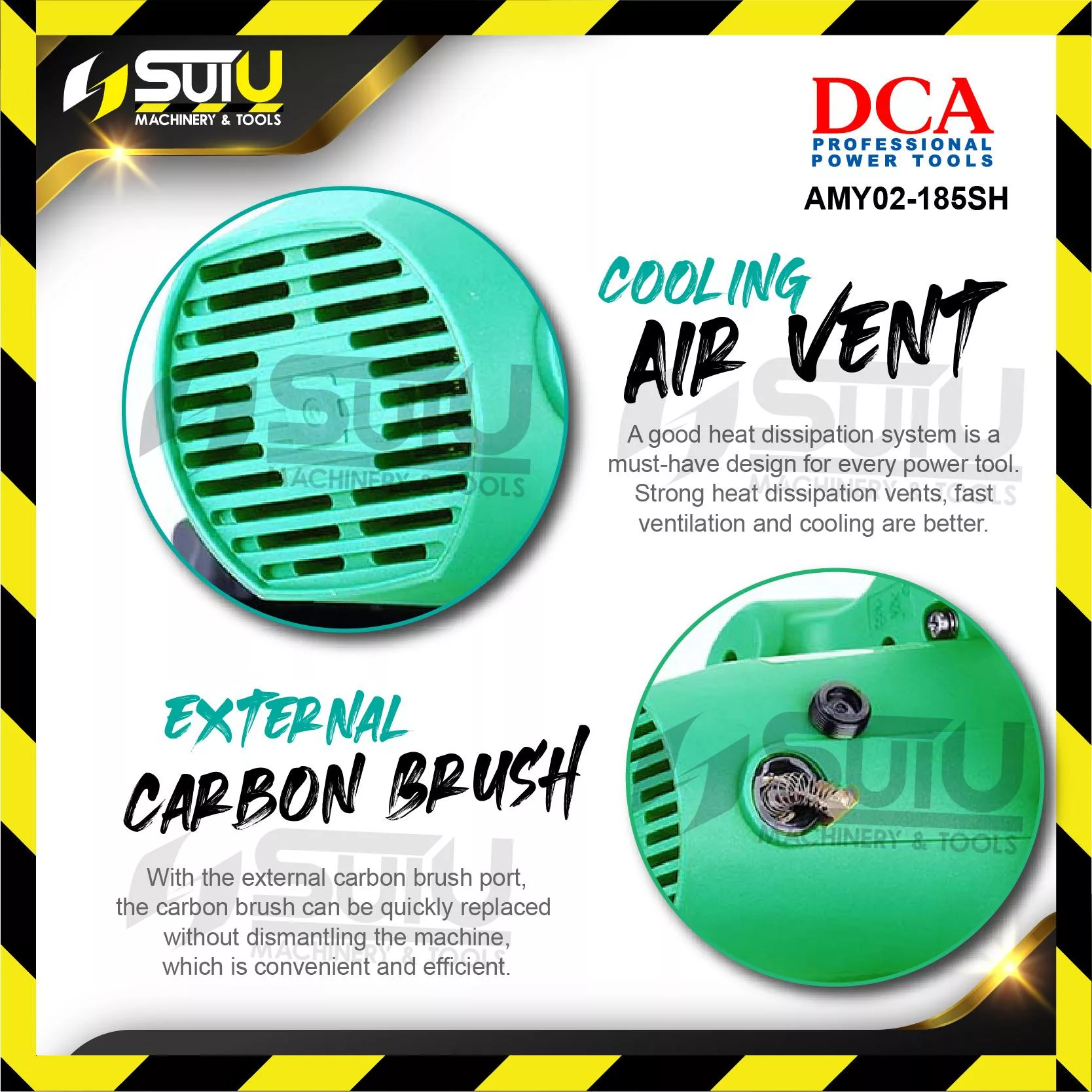 اره دیسکی دی سی ای مدل AMY02-185