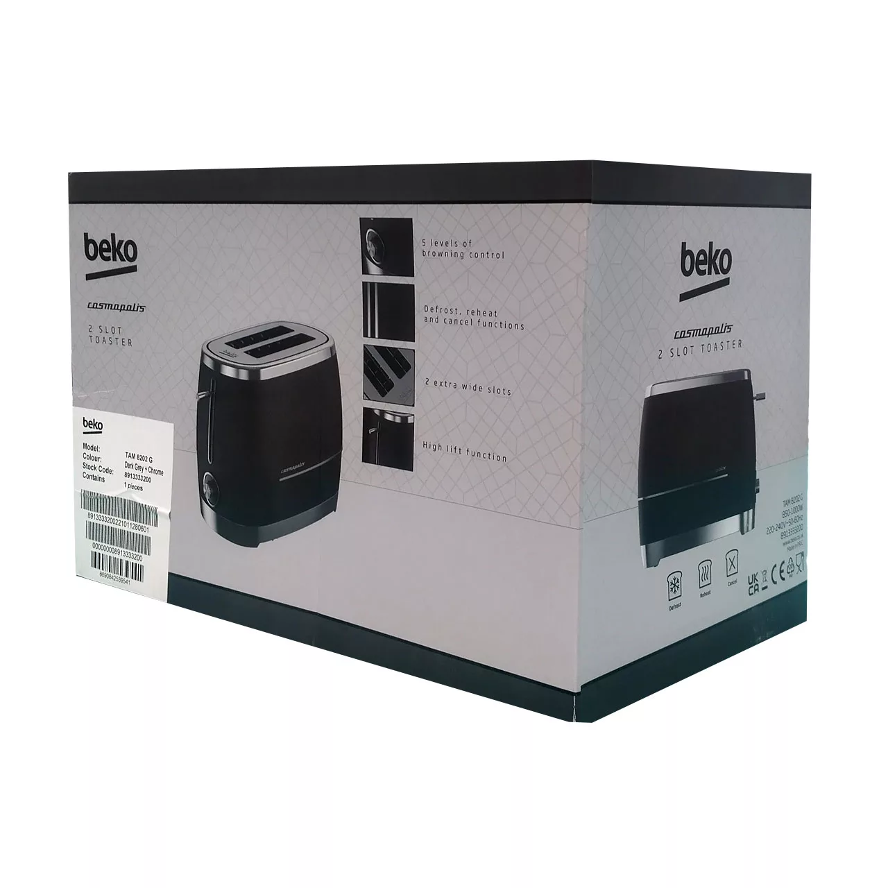 توستر بکو مدل TAM8202G