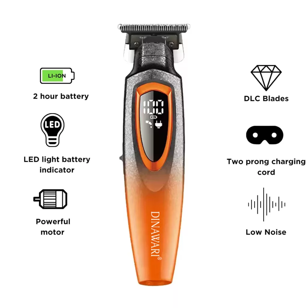 ماشین اصلاح موی سر و صورت شارژِی دیناواری مدل D-195