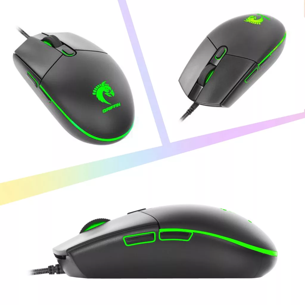 ماوس مخصوص بازی گرین مدل GM603-RGB