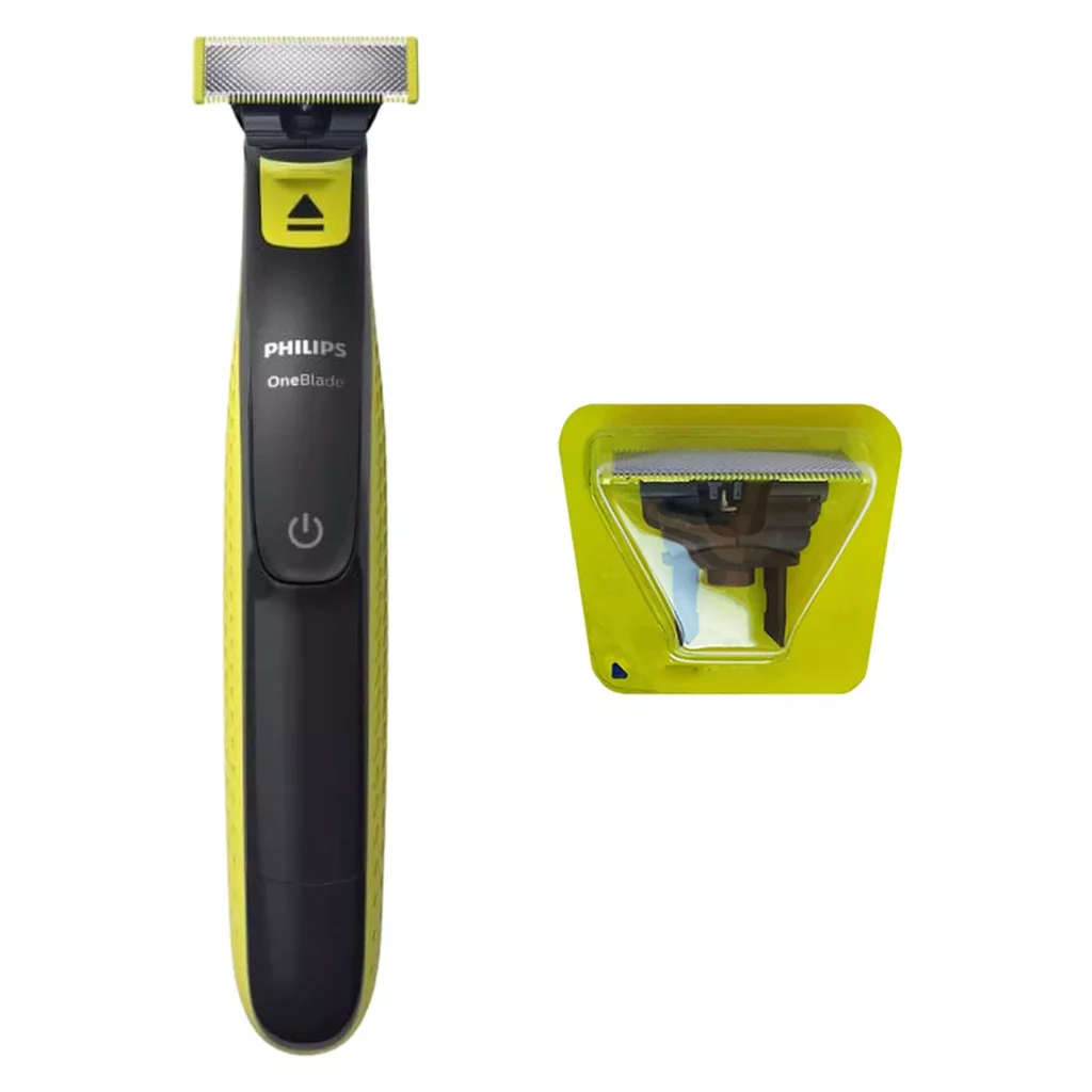 ماشین اصلاح موی صورت و بدن فیلیپس مدل OneBlade به همراه سری یدک