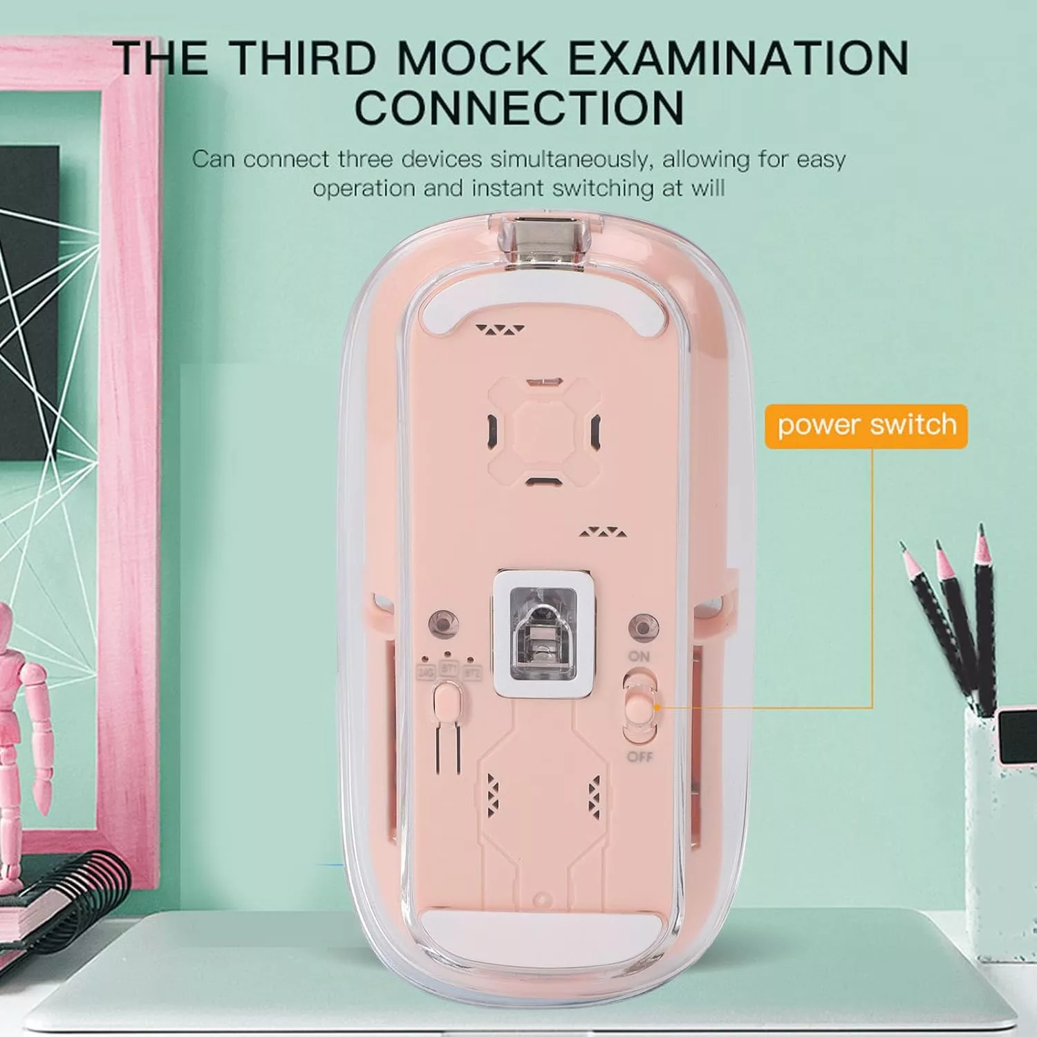 ماوس بی سیم مدل transparent