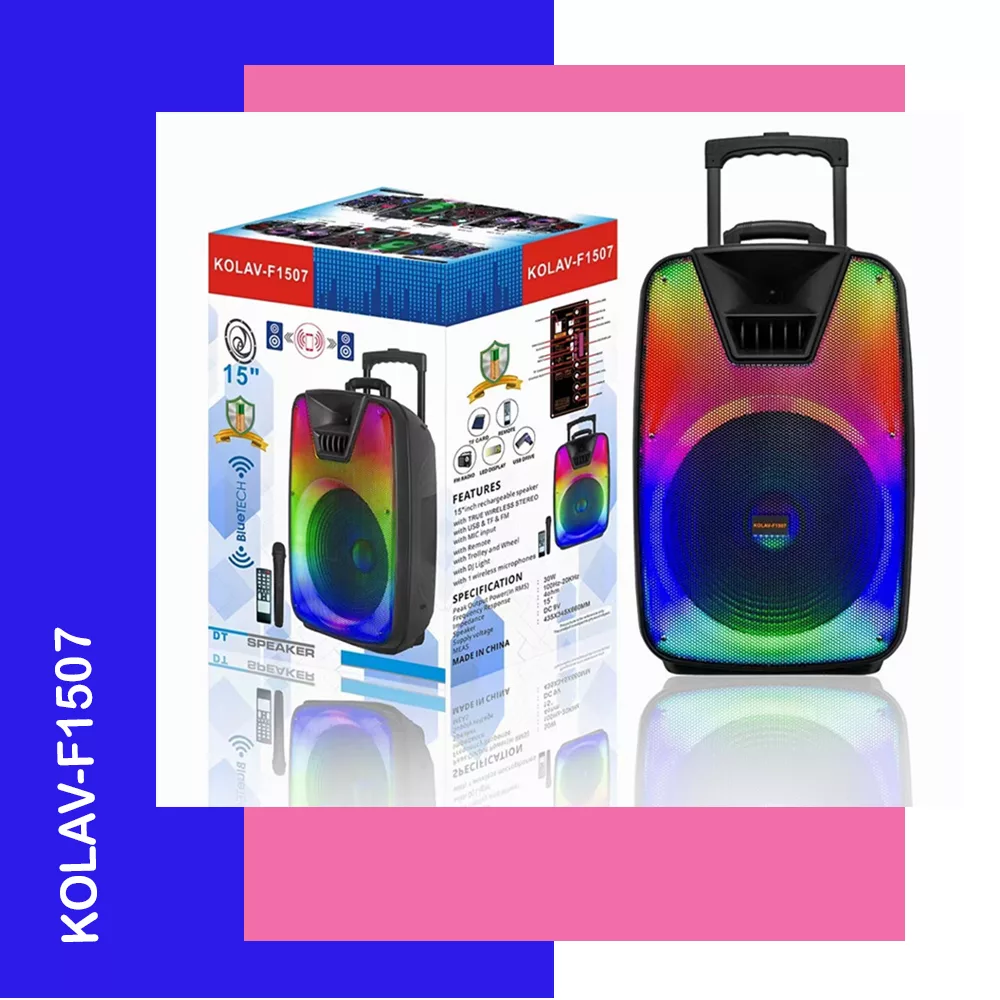 اسپیکر بلوتوثی کولاو مدل F1507