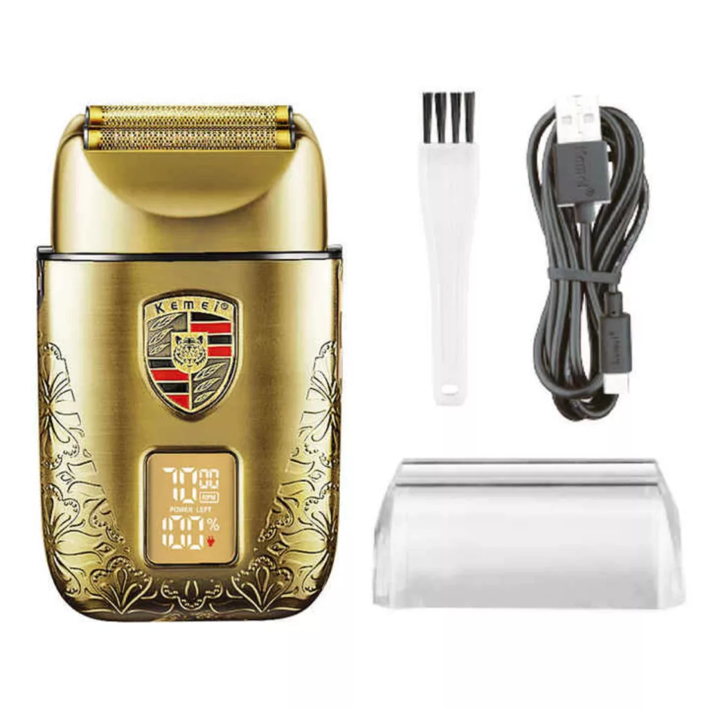 ست ماشین اصلاح موی صورت و بدن کیمی شارژی مدل KM-T93