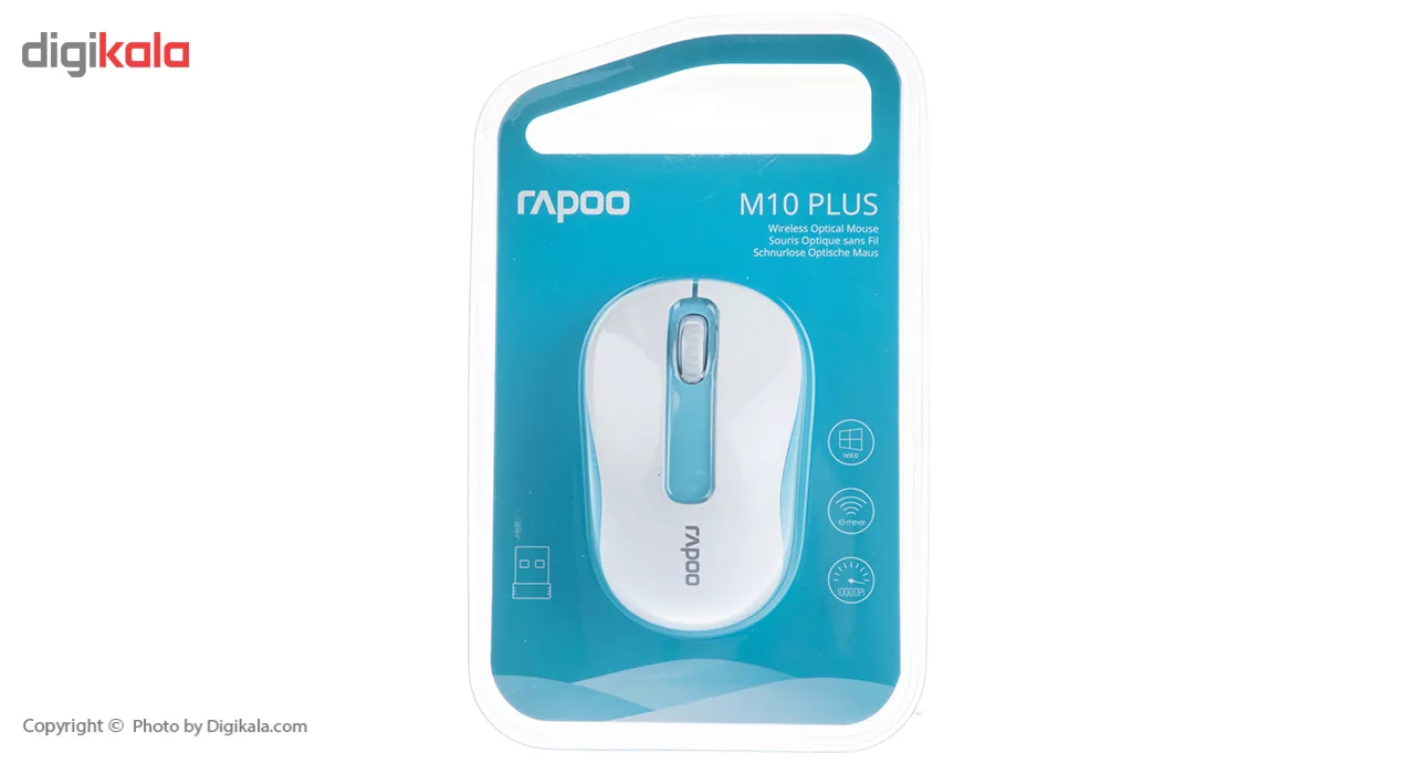 ماوس بی سیم رپو مدل M10 Plus