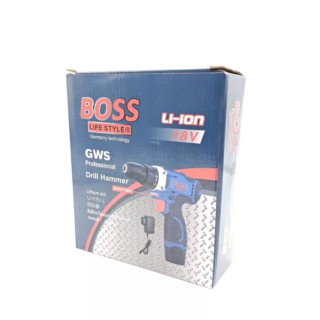 دریل پیچ گوشتی شارژی صنعتی باس مدل LIFE_STYLE کد 1