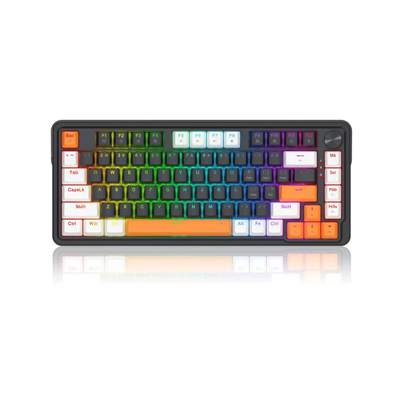 کیبورد گیمینگ ردراگون مدل Landshaker K714WBO RGB