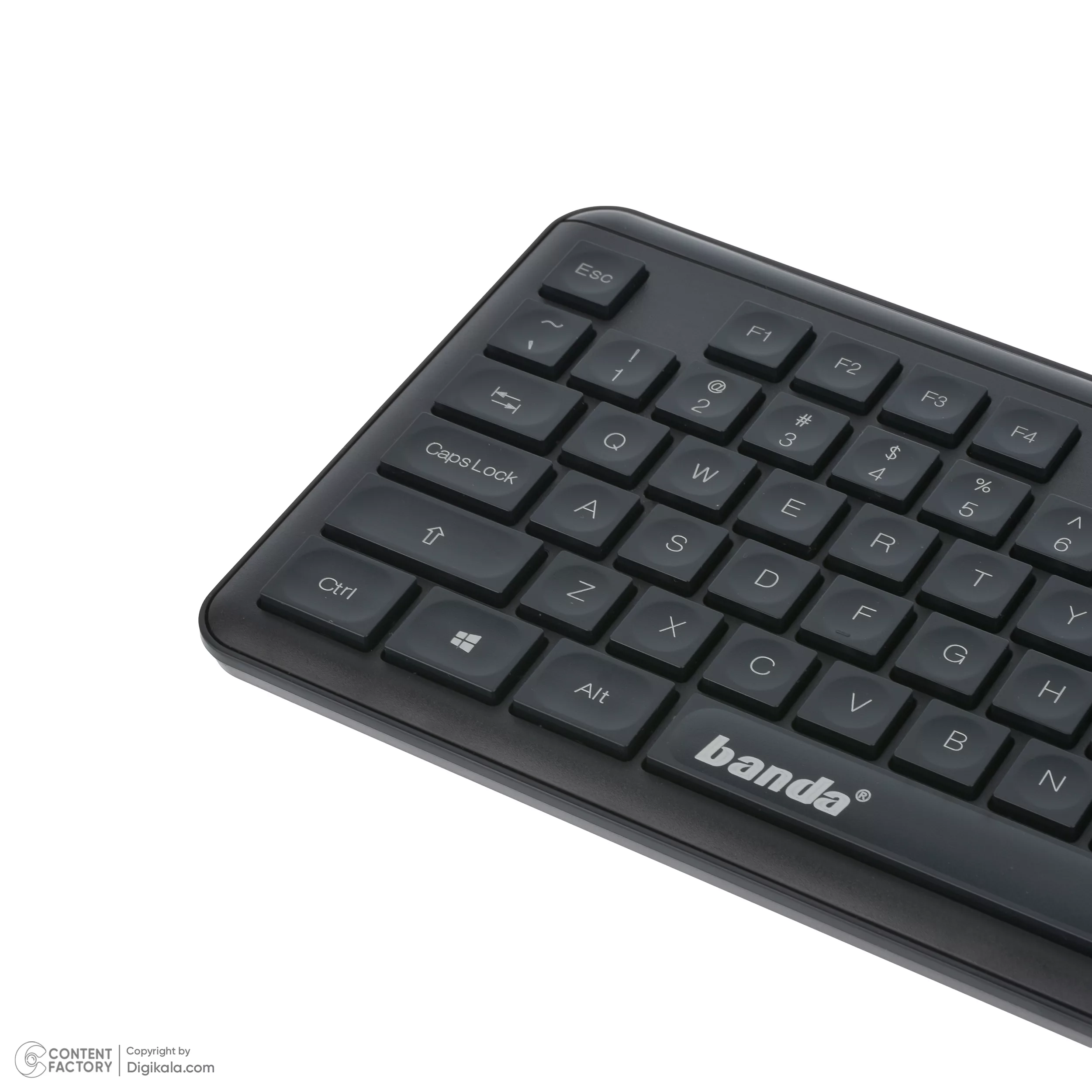کیبورد و ماوس بی‌سیم باندا مدل C400