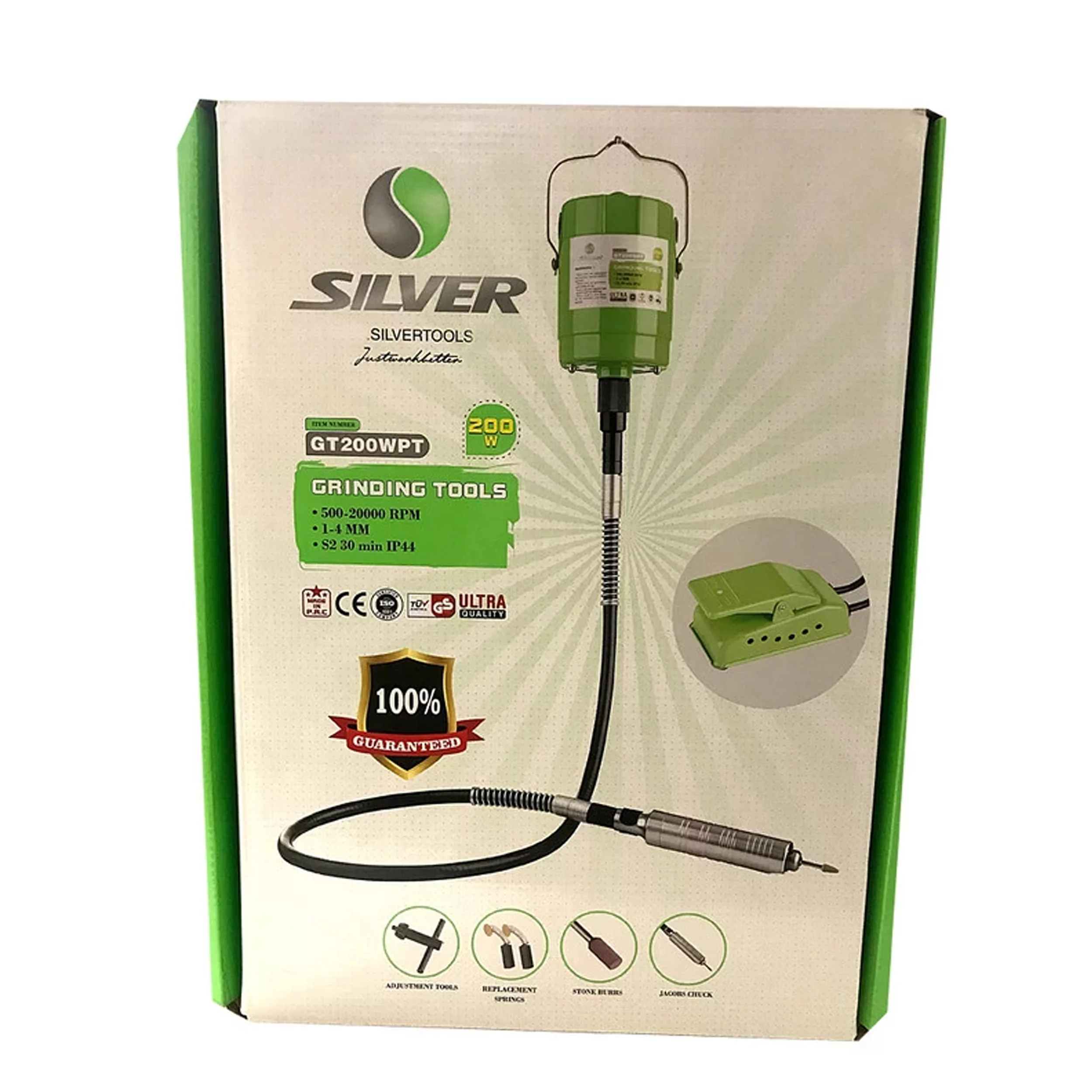 فرز انگشتی سیلور مدل پدالی کد YP-GT200WPT-200W